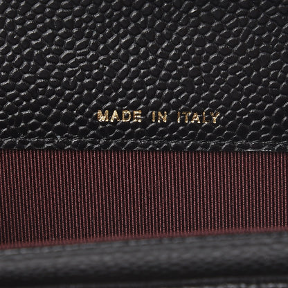 Chanel Caviar Quilted Flap Card Holder Black 7 of 9