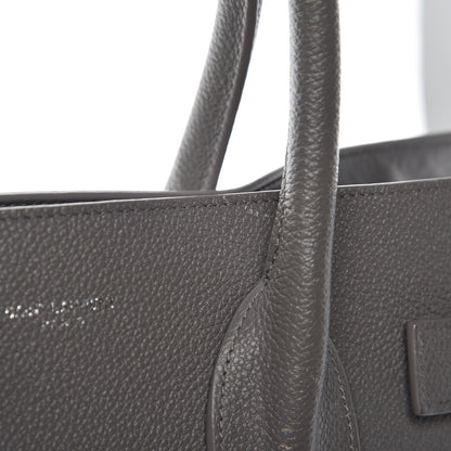 Saint Laurent Grained Calfskin Small Sac De Jour Fog 30 of 32