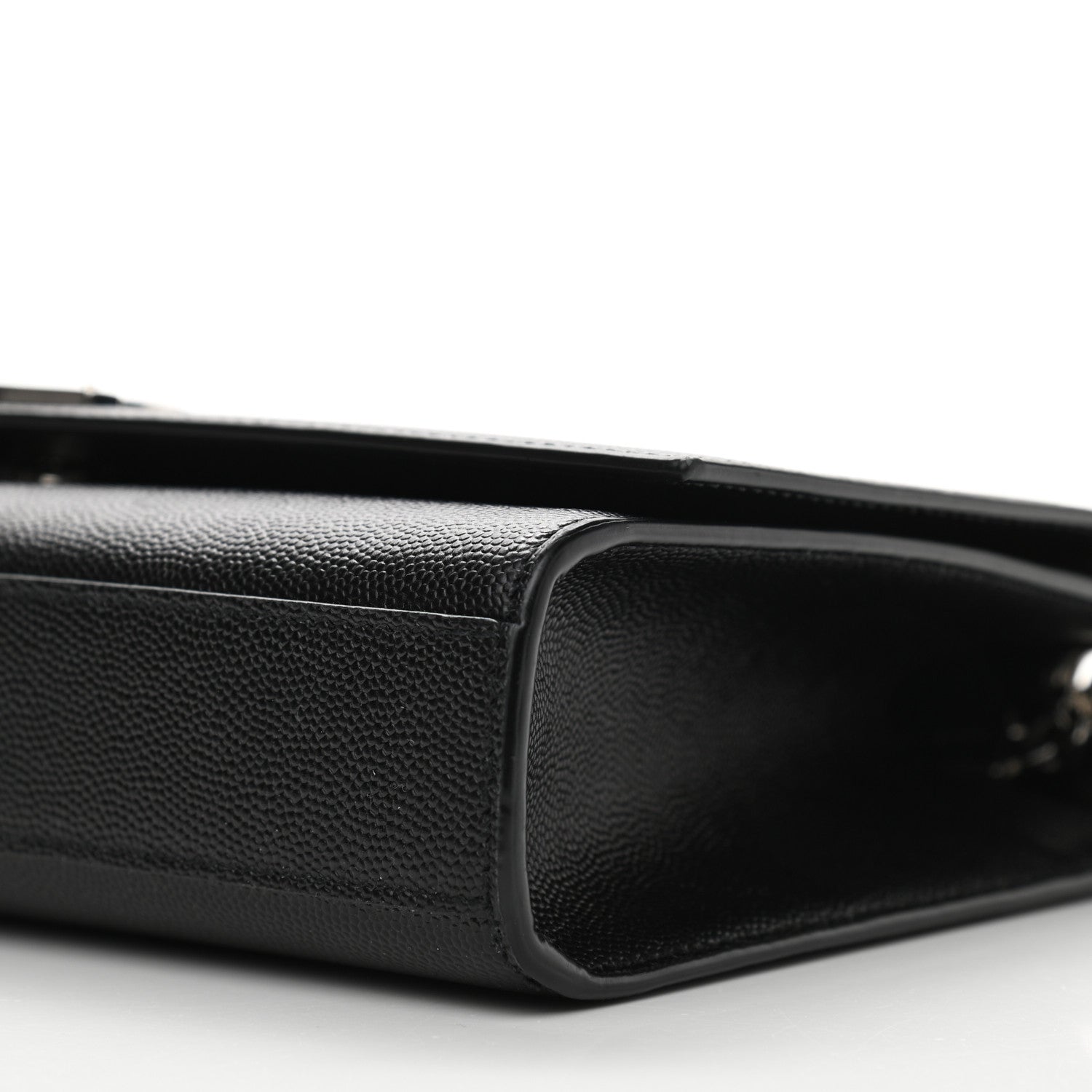 Saint Laurent Grain De Poudre Medium Classic Monogram Kate Satchel Black 10 of 11