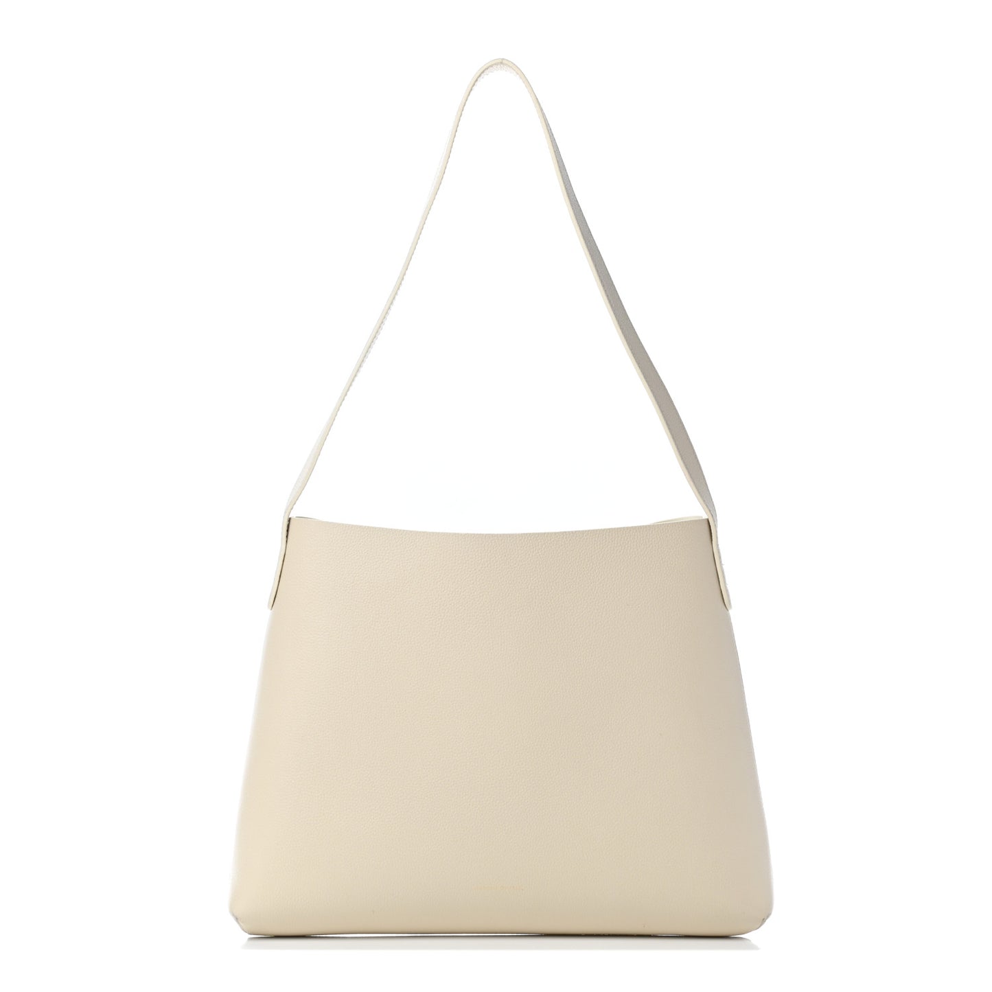 Pebbled Calfskin Small Hobo Creme