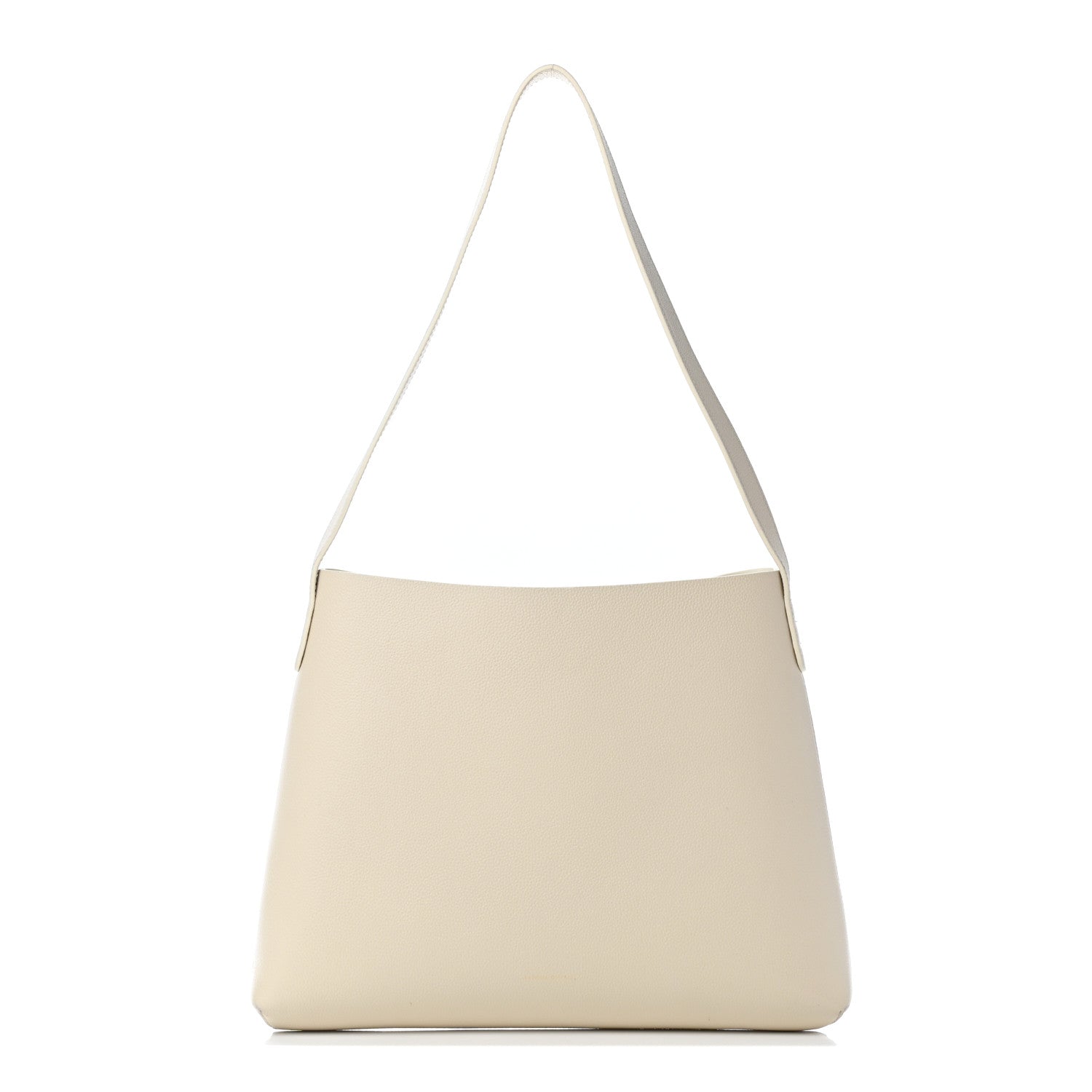 Mansur Gavriel Pebbled Calfskin Small Hobo Creme 1 of 9