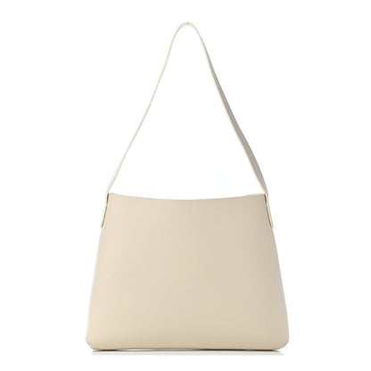 Mansur Gavriel Pebbled Calfskin Small Hobo Creme 1 of 9