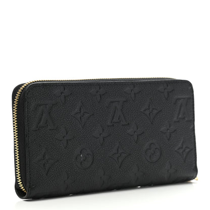 Louis Vuitton Empreinte Zippy Wallet Black 3 of 7