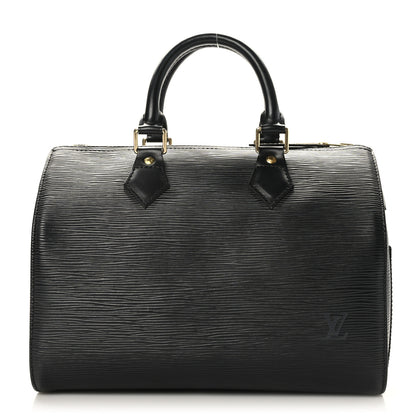 Louis Vuitton Epi Speedy 25 Black 1 of 11