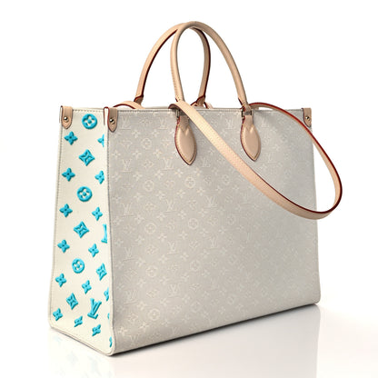 Louis Vuitton Jacquard Monogram Miami Onthego GM 3 of 9