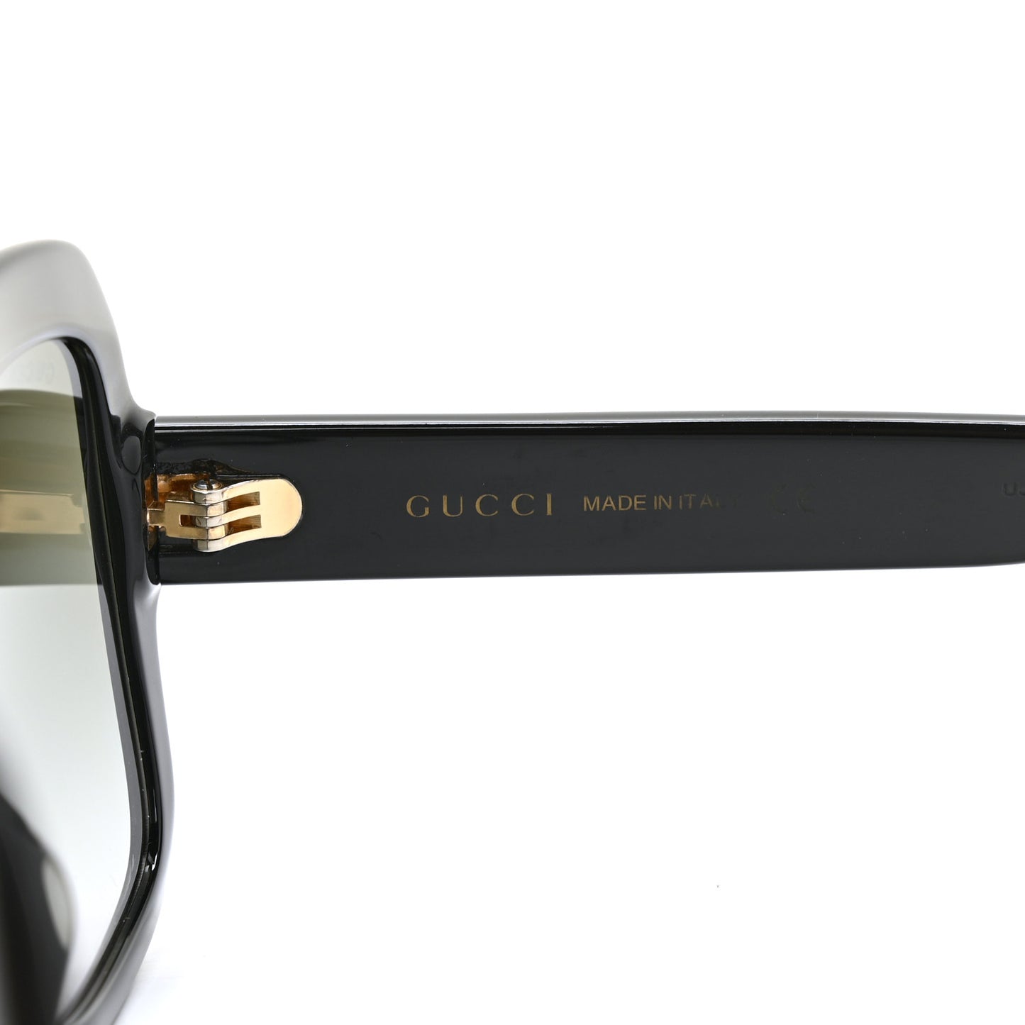 Acetate Square Frame Sunglasses GG0036S Black