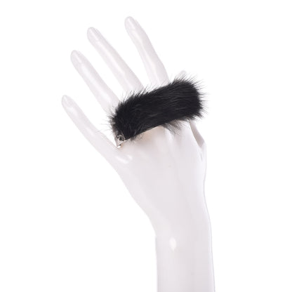 Fendi Mink Fur Cuff M Black 2 of 5
