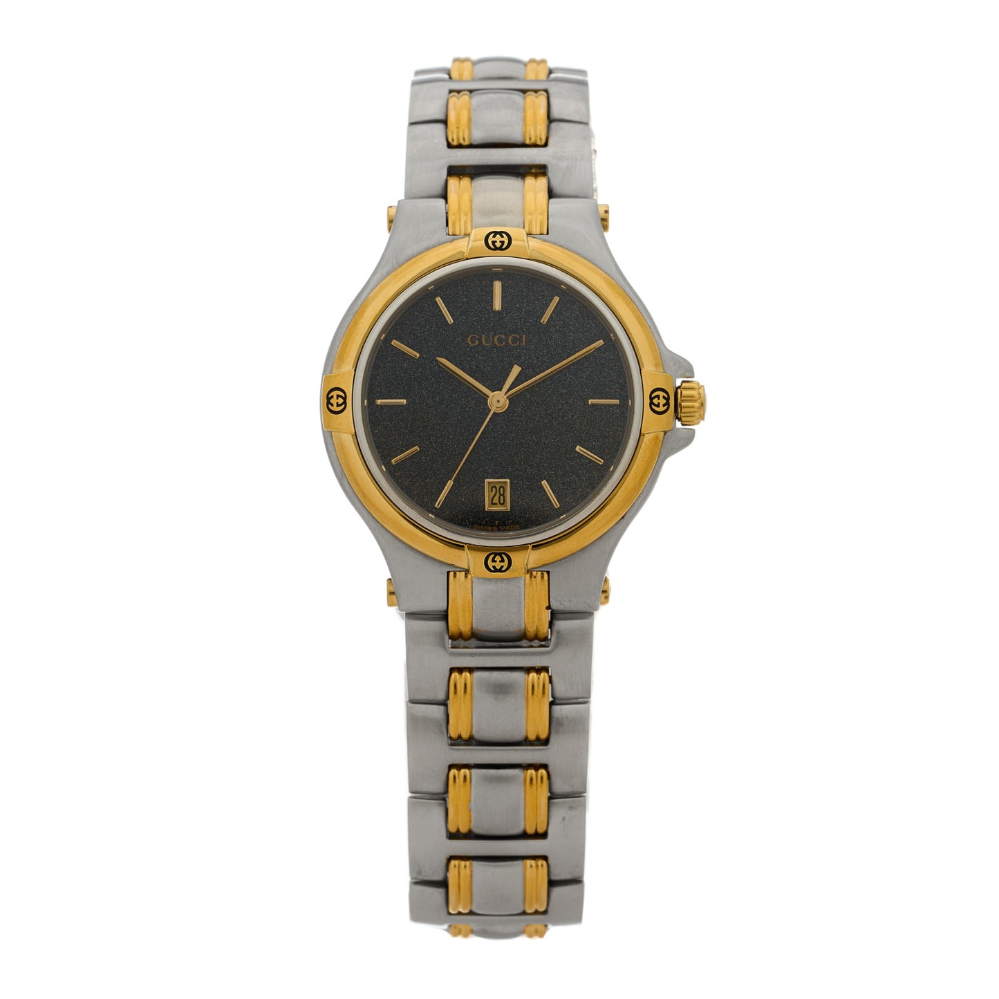 Stainless Steel 35mm 9040M Quartz Watch Black