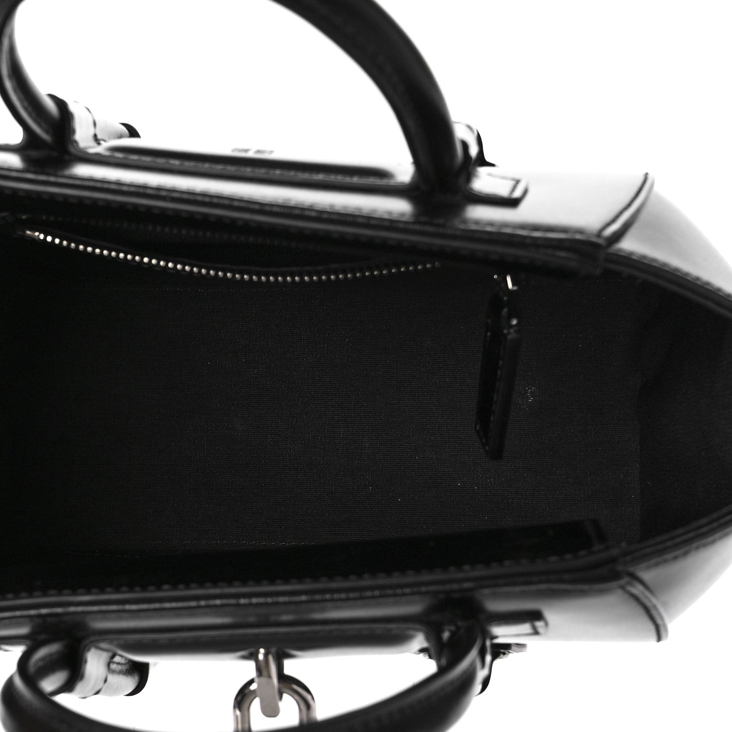 Givenchy Box Calfskin Mini Lock Antigona Shoulder Bag Black 5 of 8