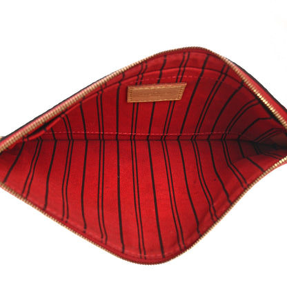Louis Vuitton Monogram Neverfull MM GM Pochette Cherry 5 of 9