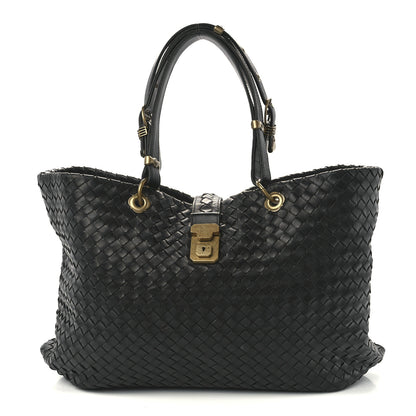 Bottega Veneta Nappa Intrecciato Large Capri Tote Ebano 1 of 11