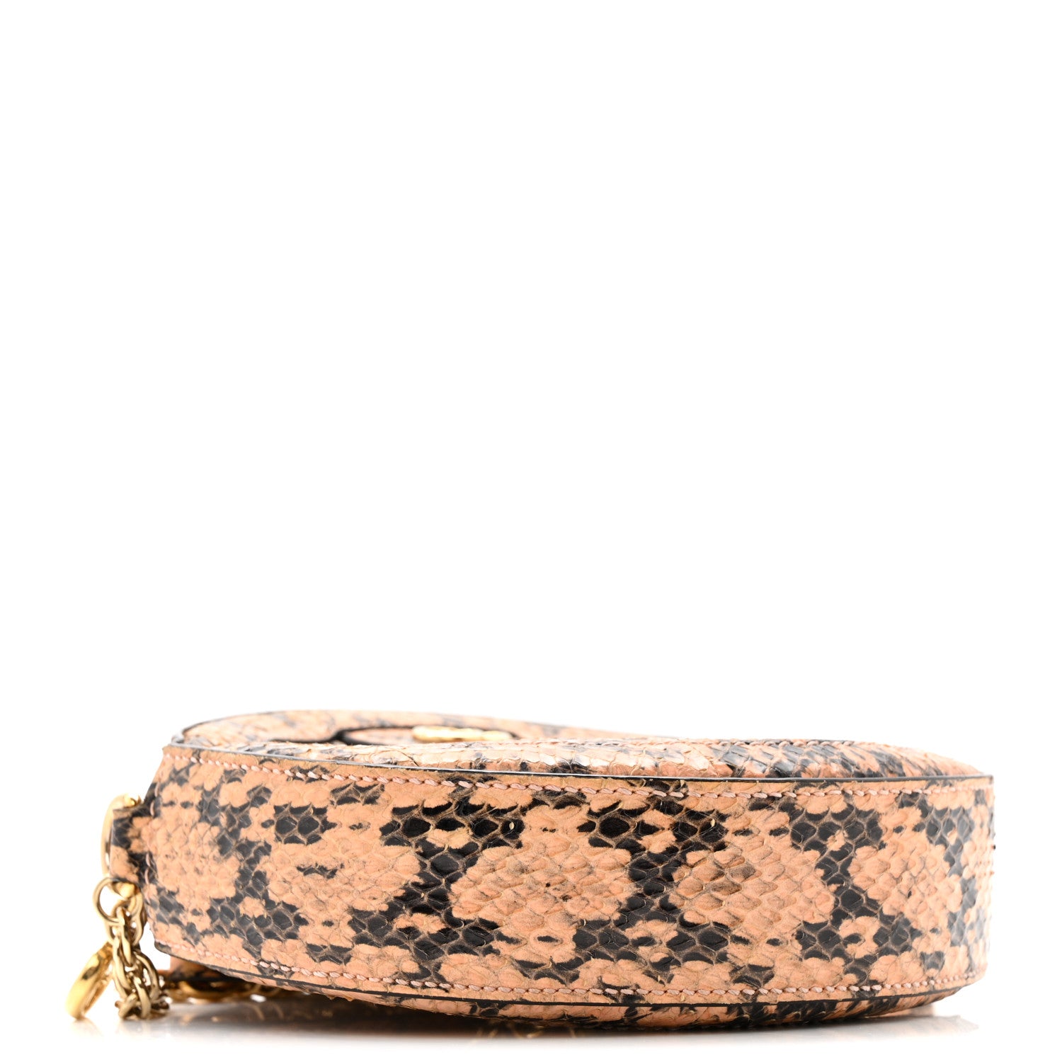 Gucci Snakeskin GG Ophidia Round Crossbody Bag 4 of 13
