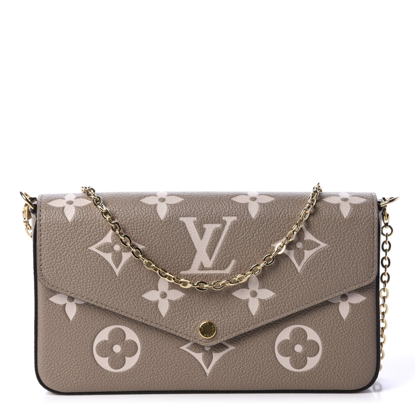 Empreinte Monogram Giant Felicie Pochette Tourterelle Creme
