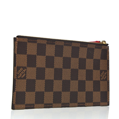 Louis Vuitton Damier Ebene Felicie Chain Wallet Zippered Insert 3 of 6