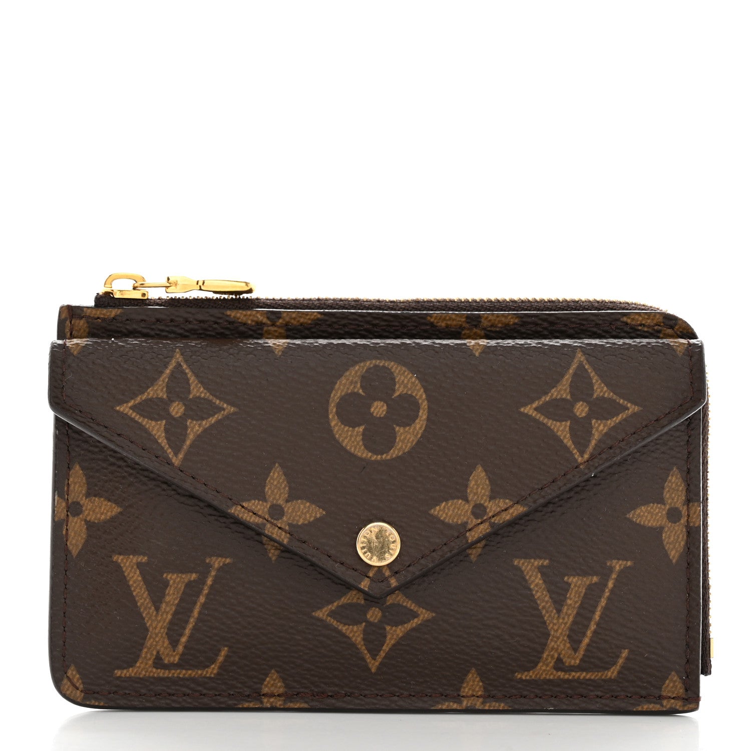 Louis Vuitton Monogram Recto Verso Card Holder Black 1 of 9