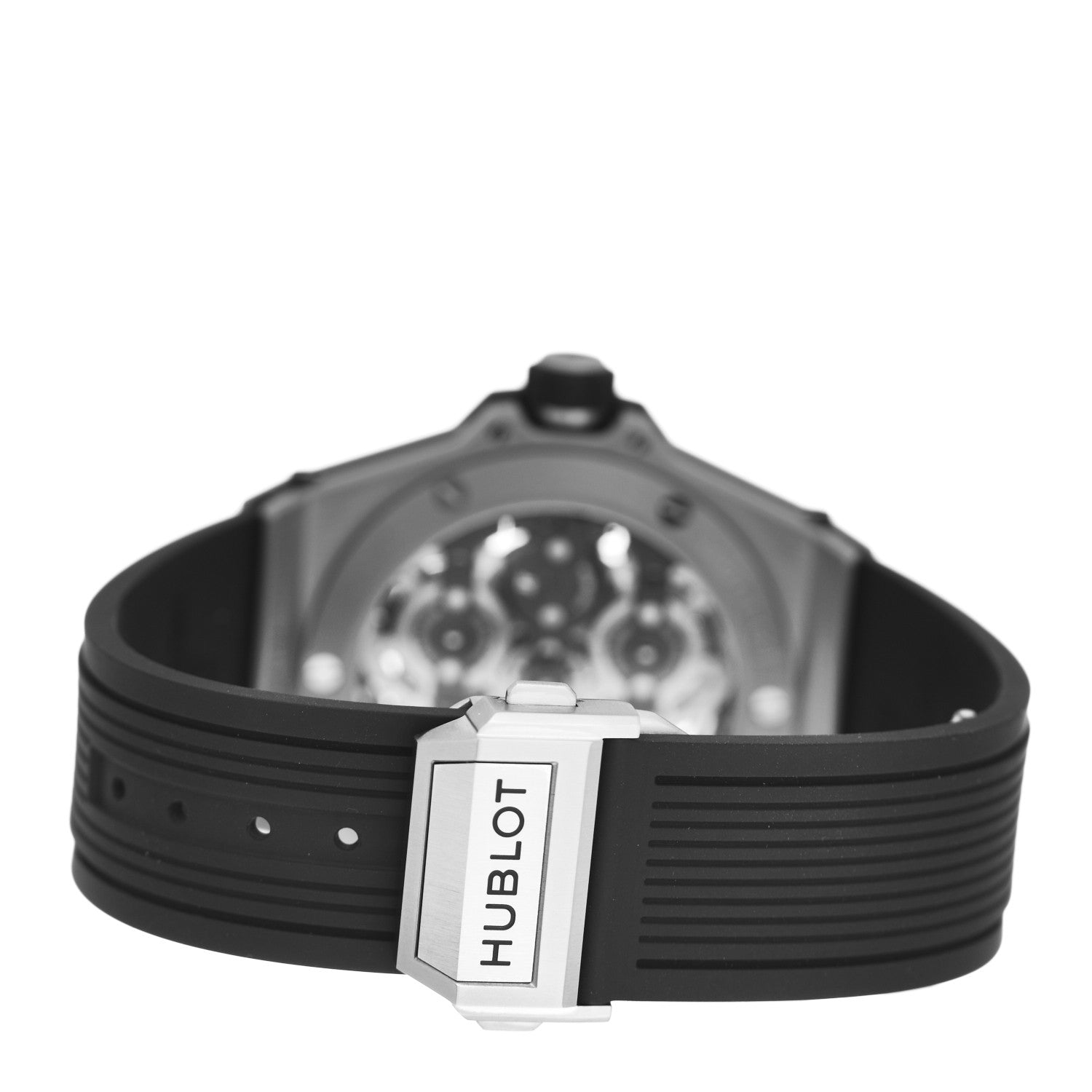 Hublot Titanium Rubber 45mm Big Bang Meca-10 Black Magic Manual Winding Watch Black 414.NI.1123.RX 3 of 5