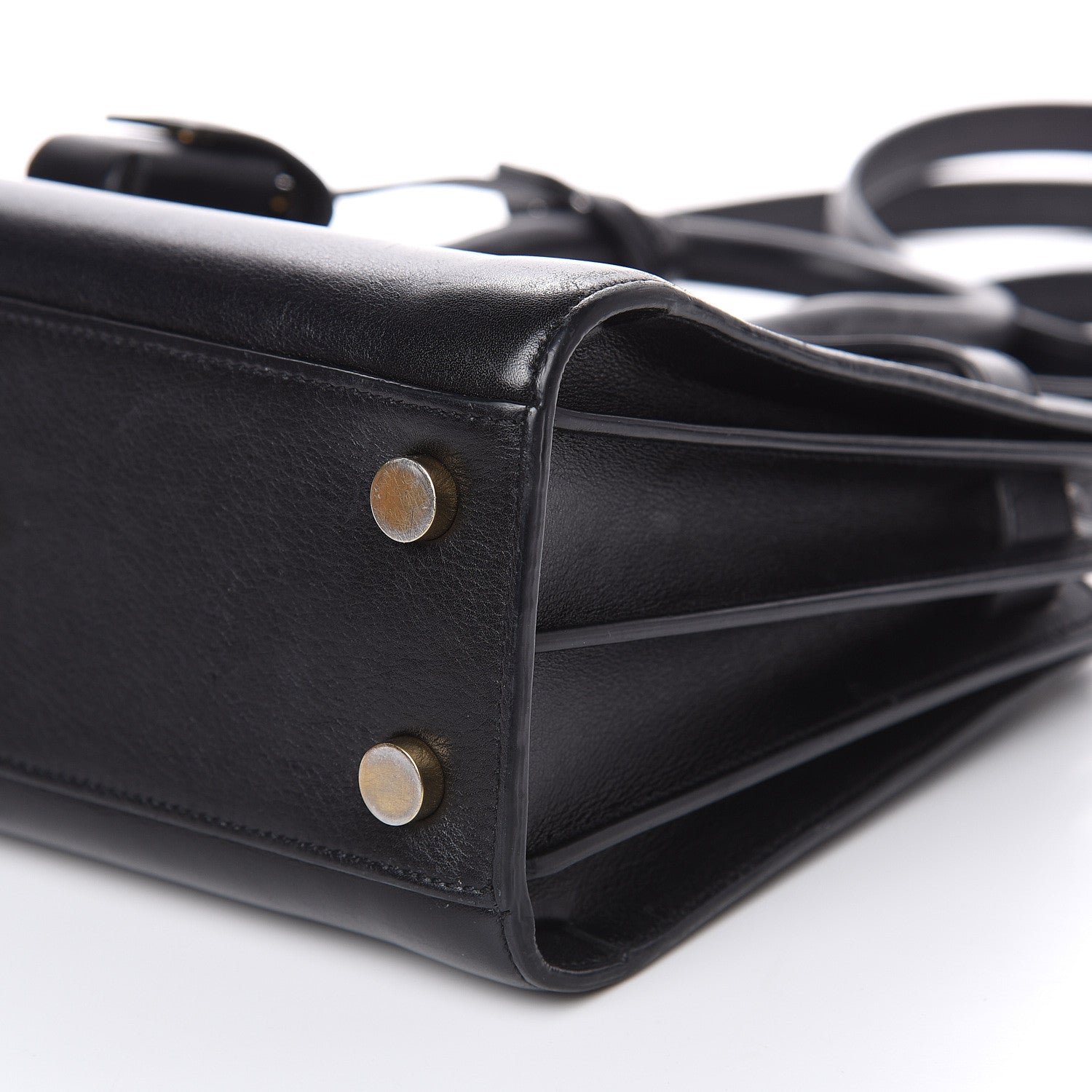 Saint Laurent Calfskin Nano Sac De Jour Black 10 of 16