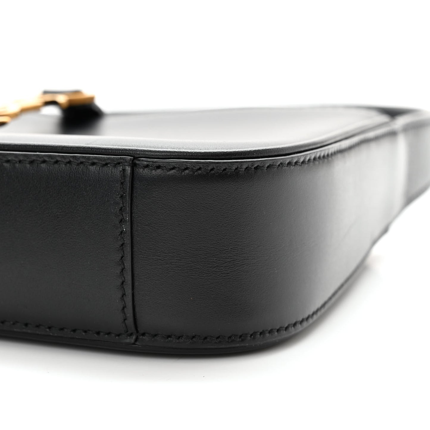 Smooth Calfskin Le 5 A 7 Mini Hobo Black
