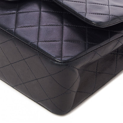 Chanel Lambskin Quilted Medium Double Flap Black 5 of 11