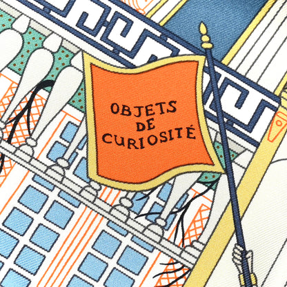 Hermes Silk Objets de Curiosite Scarf 90 5 of 5