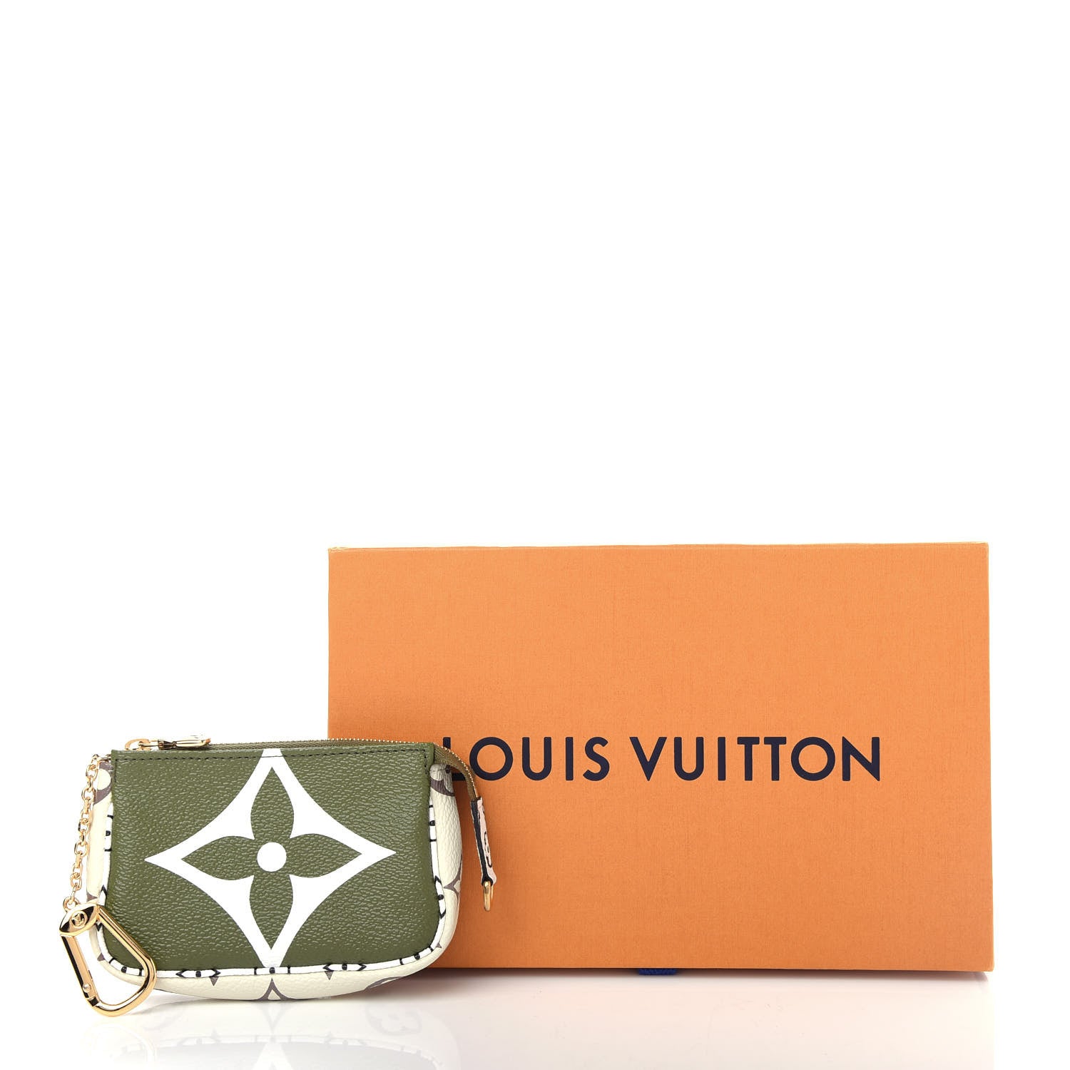 Louis Vuitton Monogram Giant Micro Pochette Accessories Kaki White 6 of 6