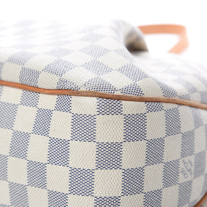 Louis Vuitton Damier Azur Siracusa MM 18 of 19