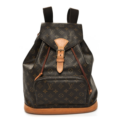 Louis Vuitton Monogram Montsouris GM Backpack 1 of 12