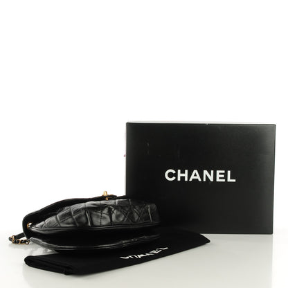 Chanel Calfskin Quilted Medium Bubble CC Flap Black 4 of 8
