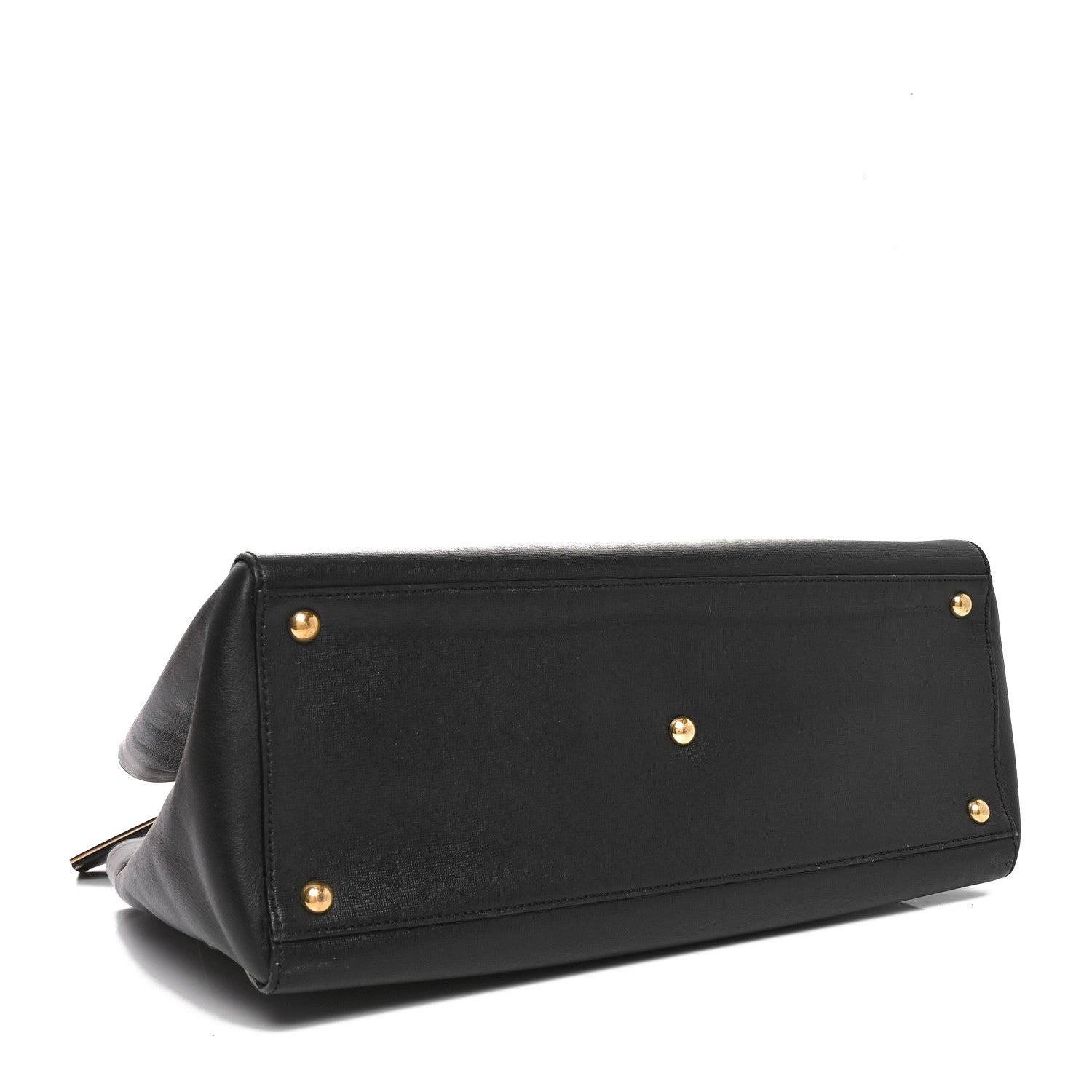 Fendi Vitello Elite Regular 2Jours Tote Black 4 of 9