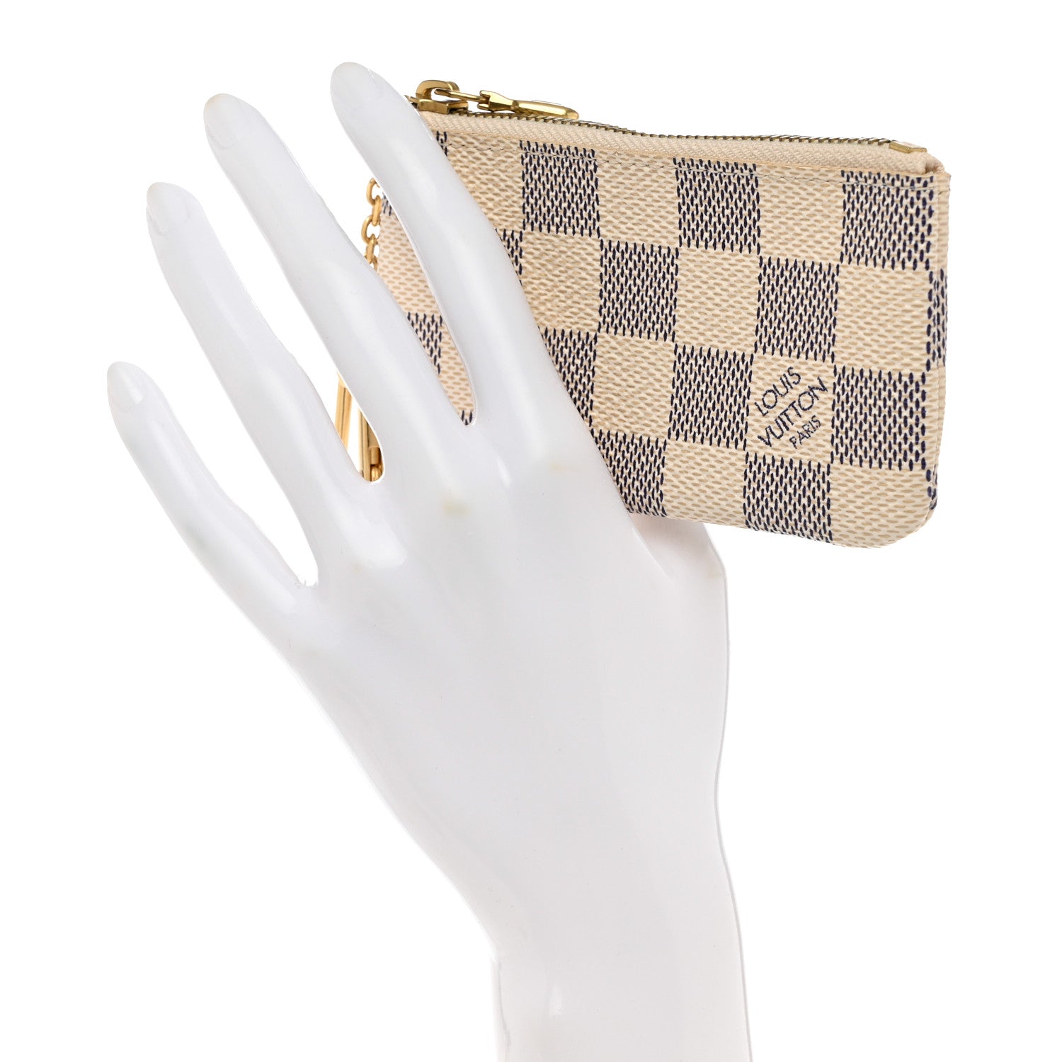 Louis Vuitton Damier Azur Key Pouch 2 of 7