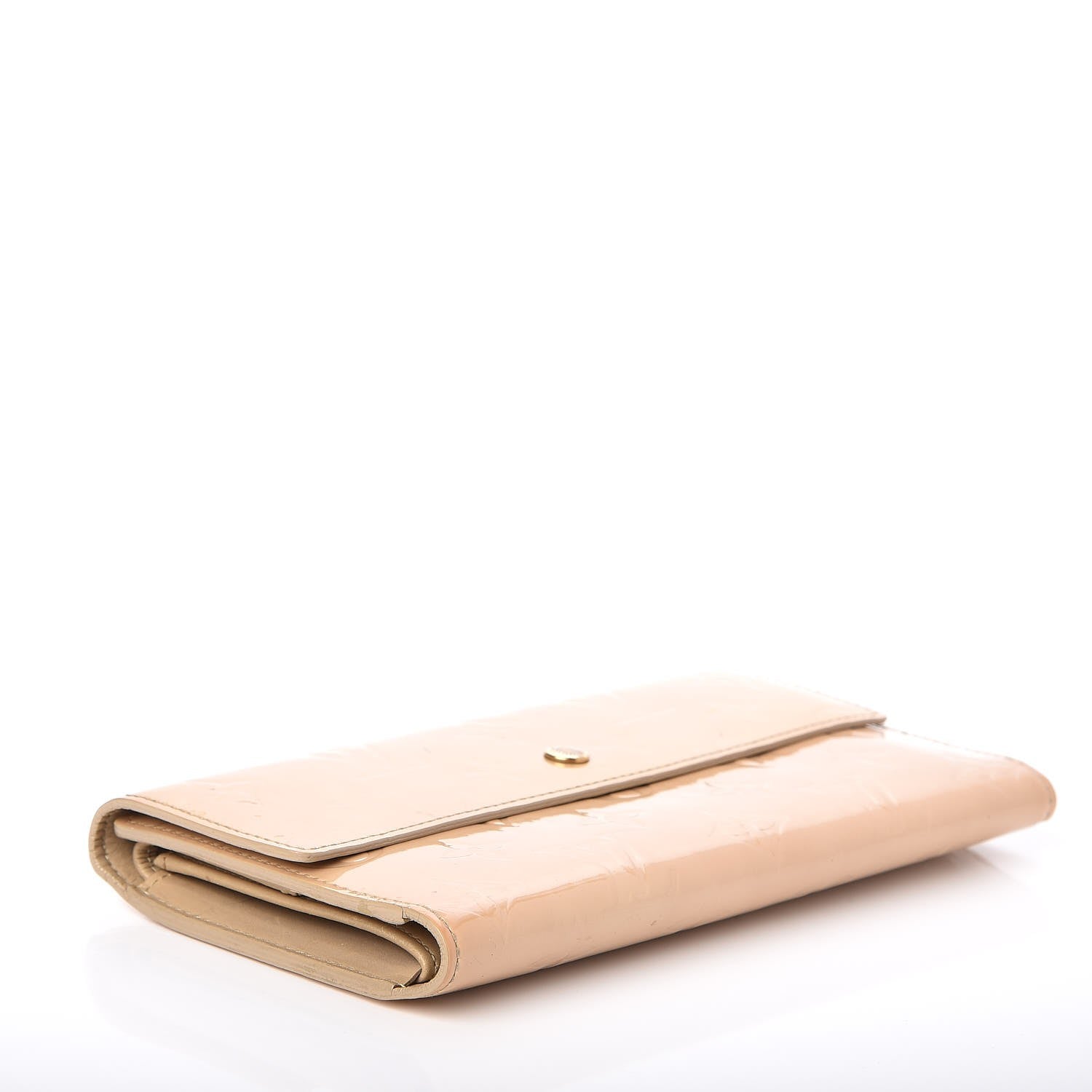 Louis Vuitton Vernis Porte Tresor International Wallet Beige 4 of 12