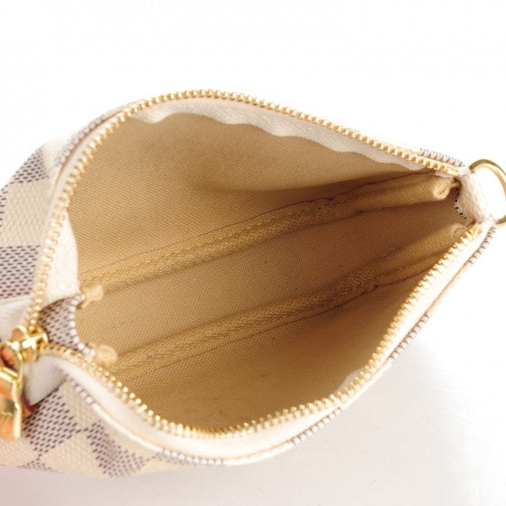 Louis Vuitton Damier Azur Mini Pochette Accessories 5 of 7