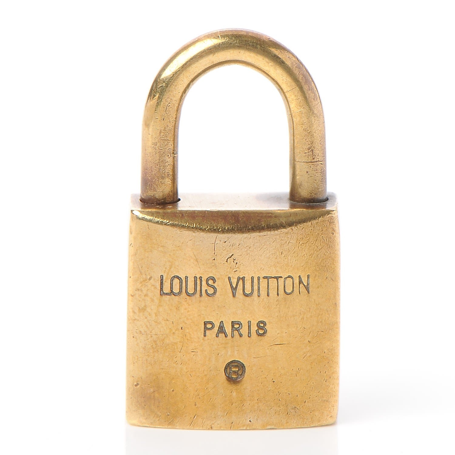 Louis Vuitton Brass Lock and 2 Keys Set #215 4 of 6