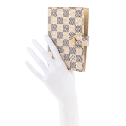 Louis Vuitton Damier Azur Small Ring Agenda Cover 2 of 8