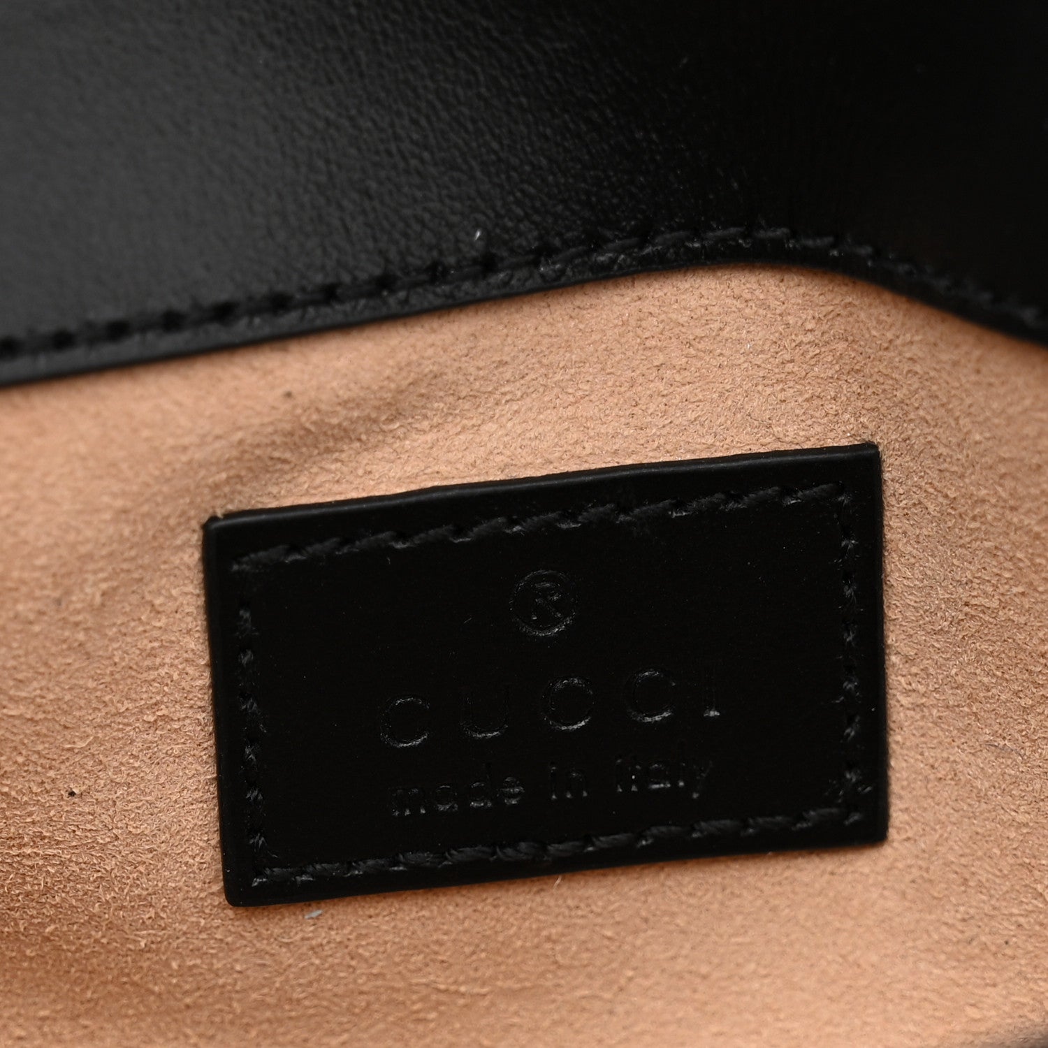 Gucci Calfskin Matelasse Monochrome GG Marmont Chain Belt Bag Black 6 of 11