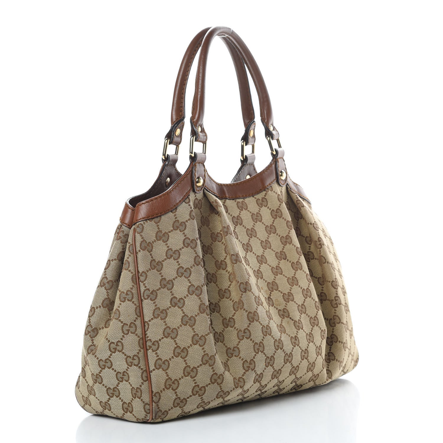 Gucci Monogram Medium Sukey Tote Brown 3 of 13