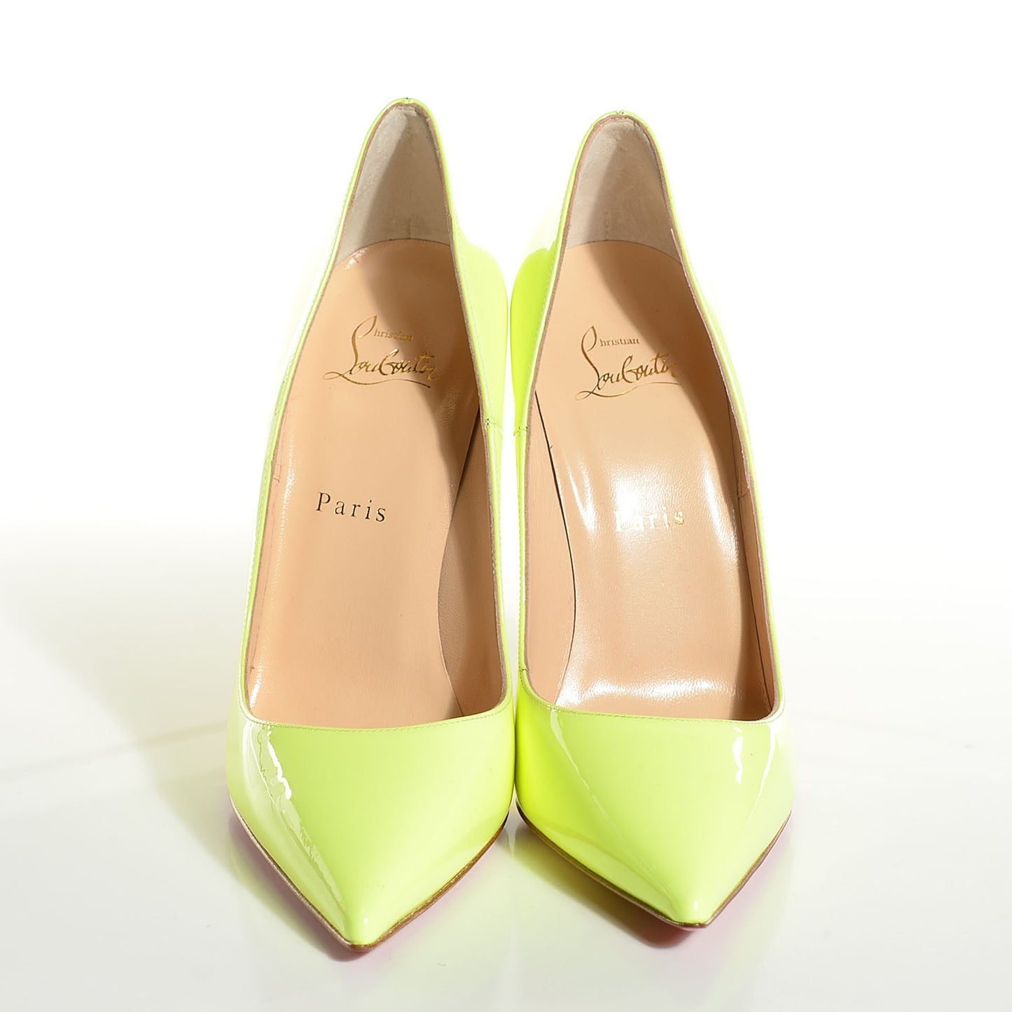 Patent So Kate 120 Pumps 39 Neon Yellow