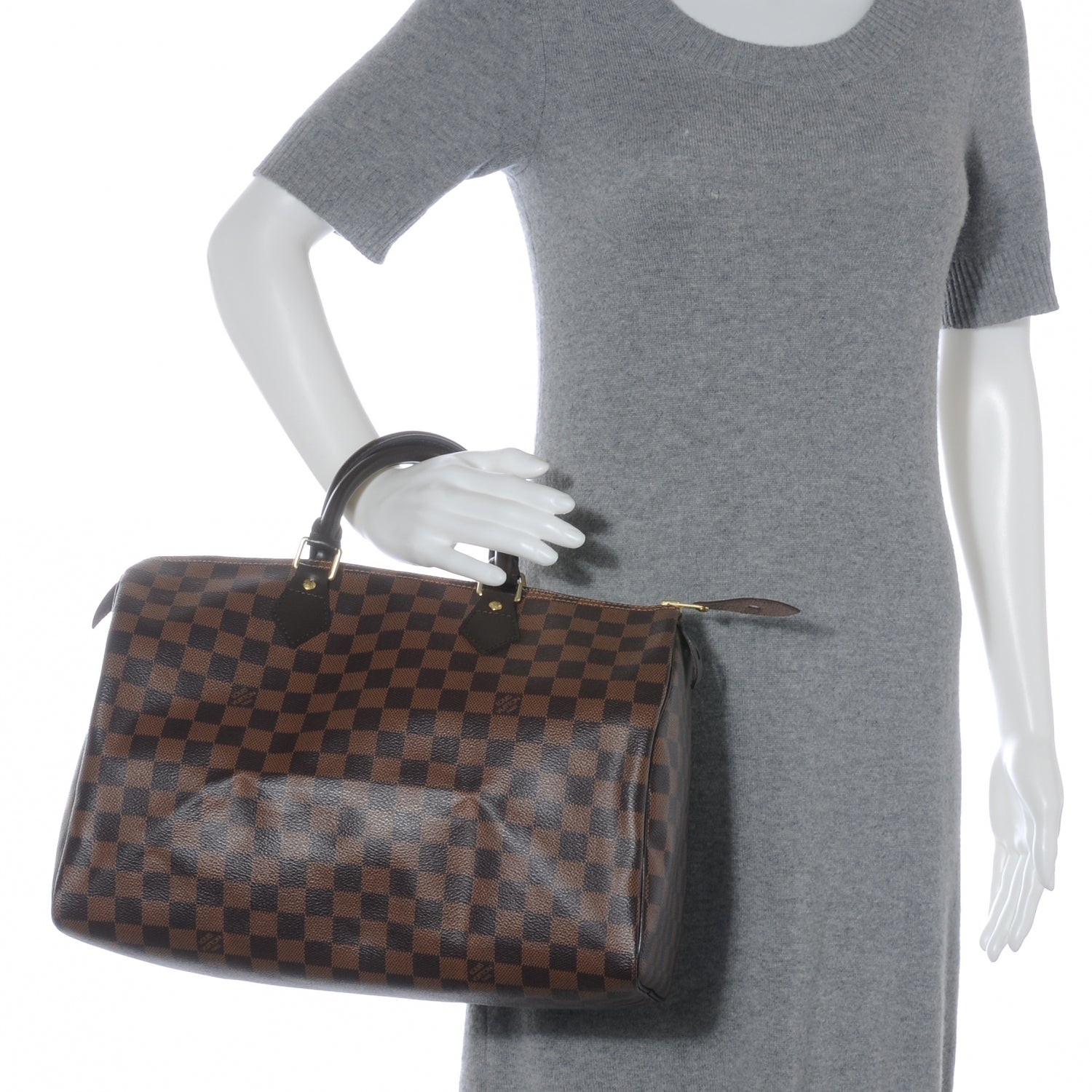 Louis Vuitton Damier Ebene Speedy 35 2 of 7