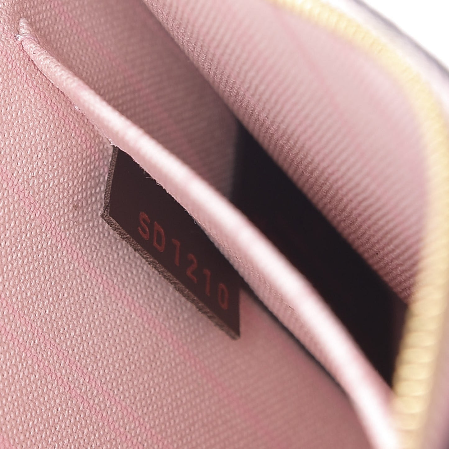 Damier Ebene Neverfull MM GM Pochette Rose Ballerine