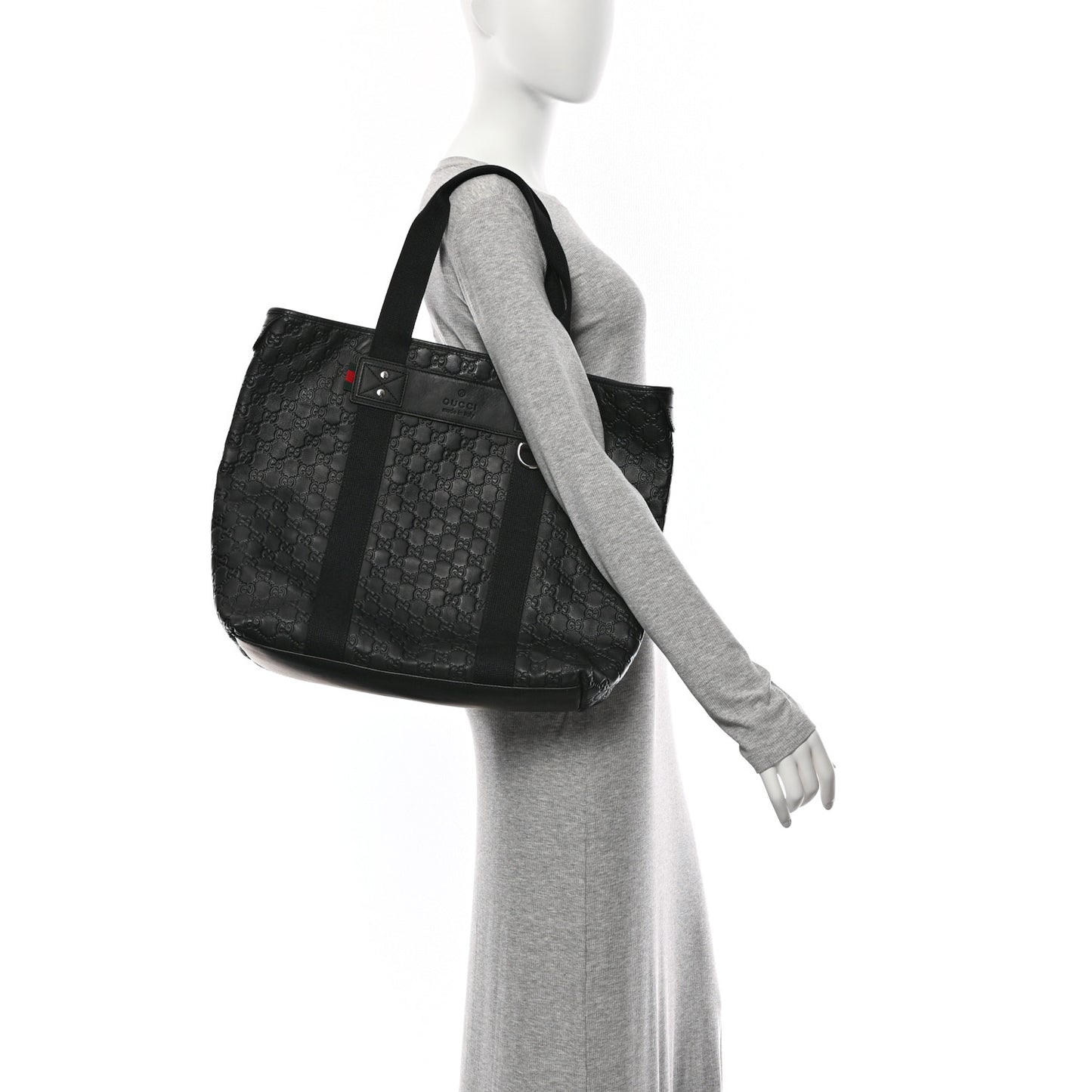 Guccissima Tote Black