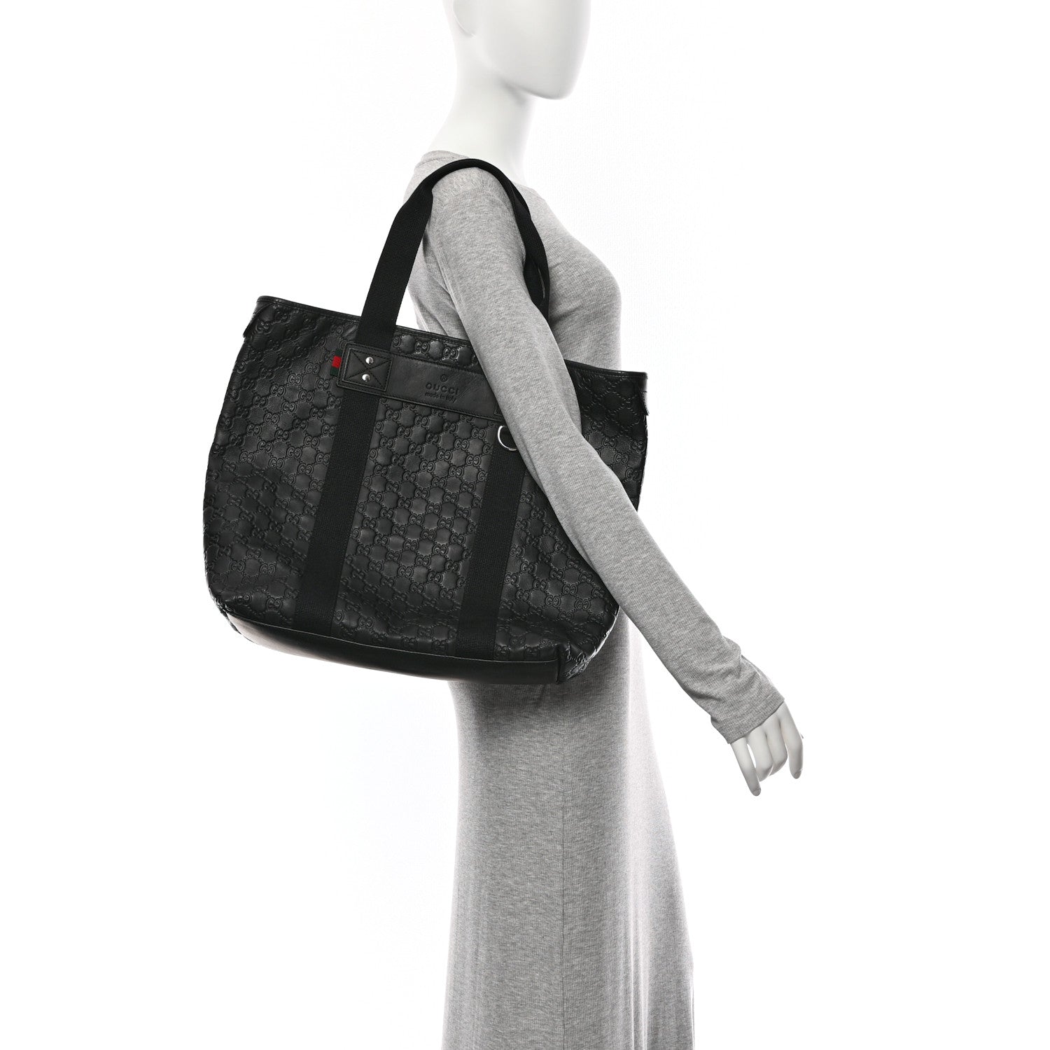 Gucci Guccissima Tote Black 2 of 11