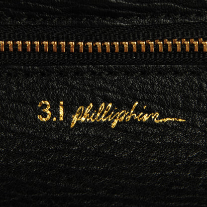 3.1 Phillip Lim 3.1 Textured Calfskin Mini Pashli Satchel Black 6 of 7