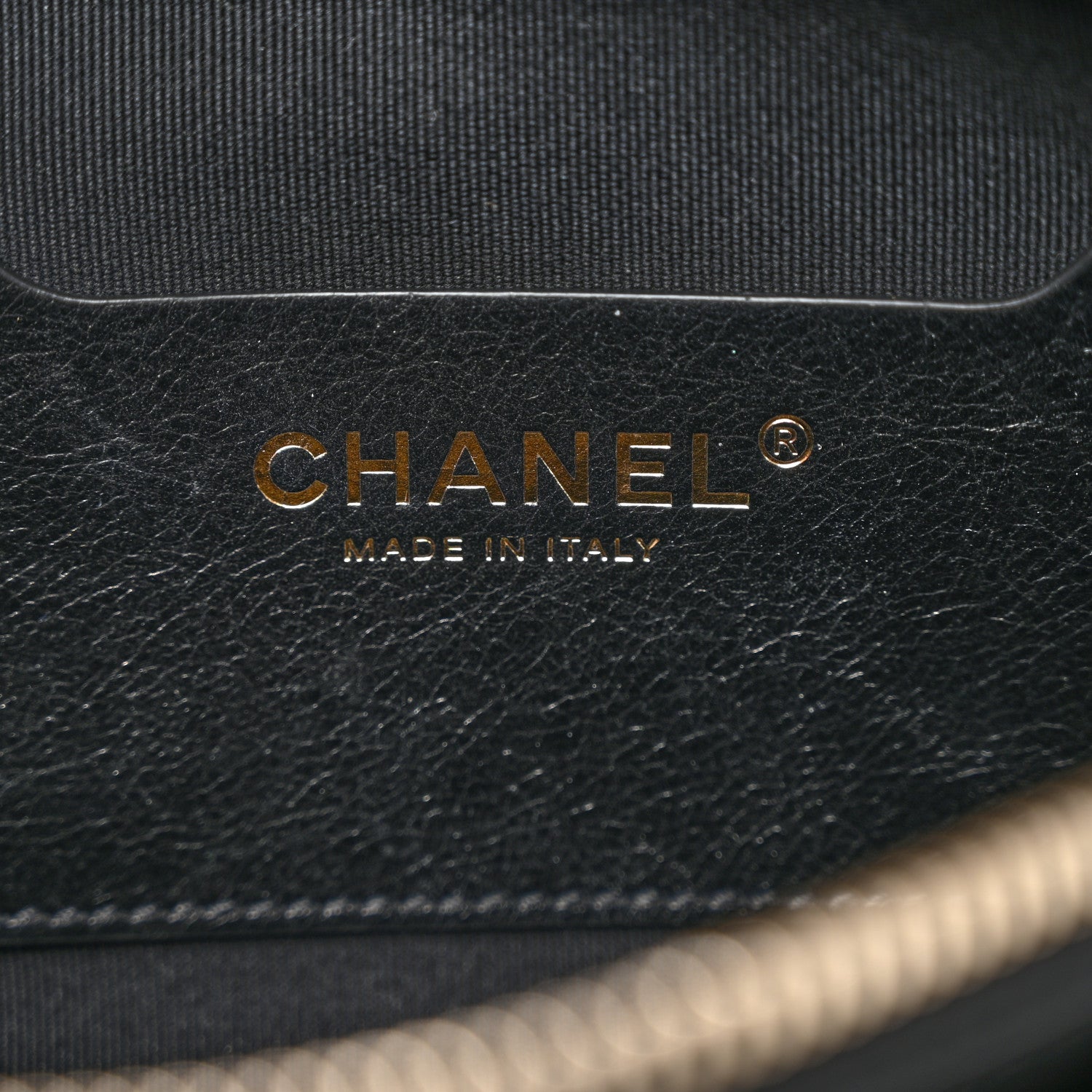 Chanel Shiny Aged Calfskin Quilted CC Pockets Jacket Waist Belt Bag Black 6 of 12