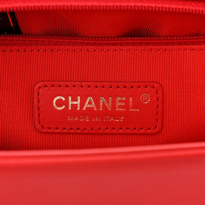 Chanel Calfskin Quilted New Medium Boy Flap Red 6 of 11