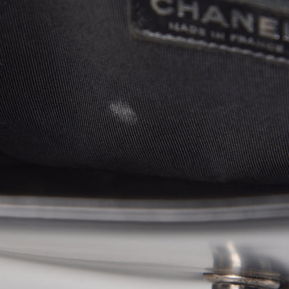 Chanel Glazed Calfskin Large Boy Flap Black 7 of 11