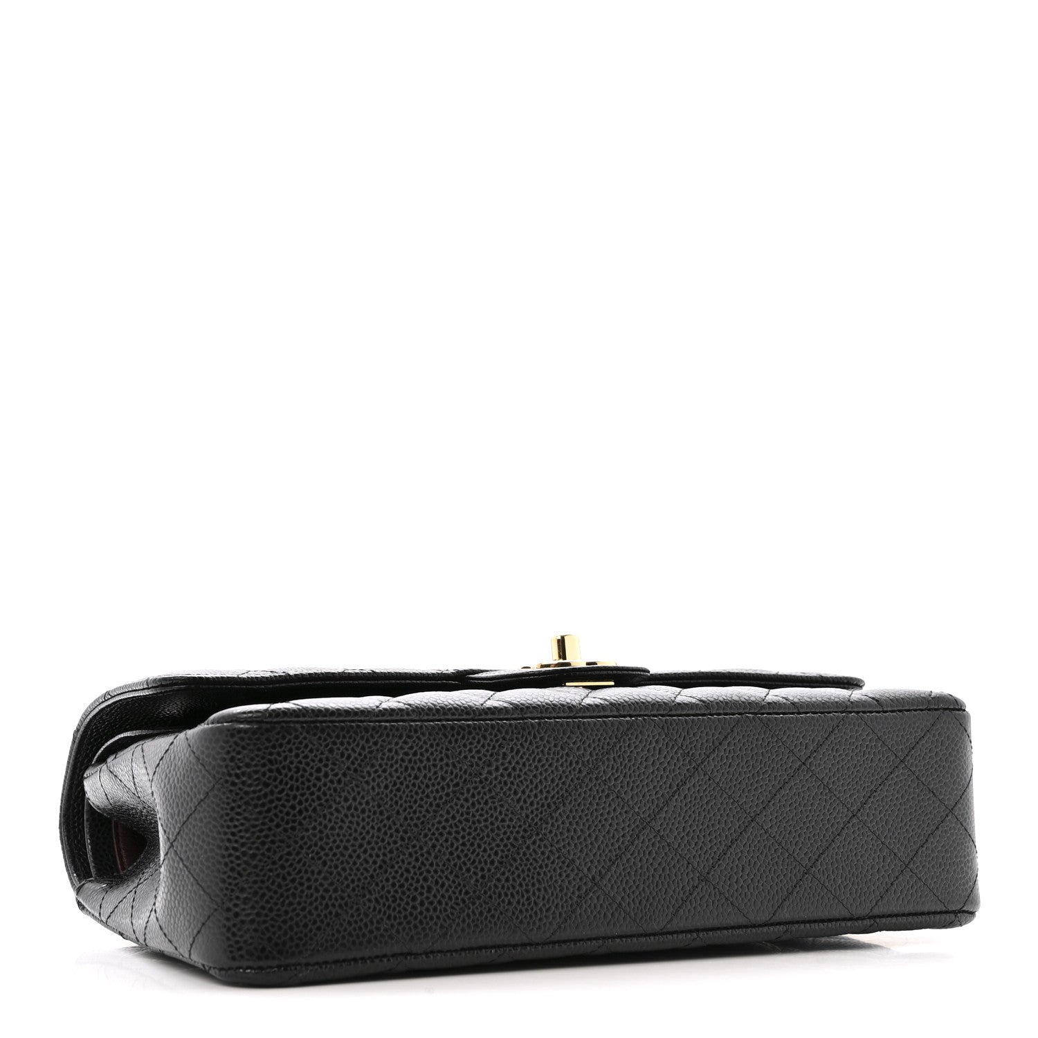 Chanel Caviar Quilted Medium Double Flap Black 4 of 12