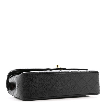 Chanel Caviar Quilted Medium Double Flap Black 4 of 12