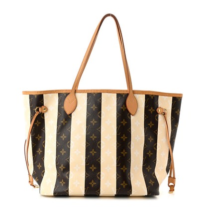 Louis Vuitton Monogram Rayures Neverfull MM 1 of 10