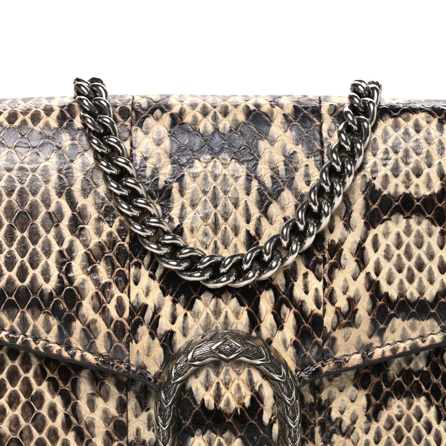 Gucci Watersnake Mini Dionysus Chain Wallet 8 of 11