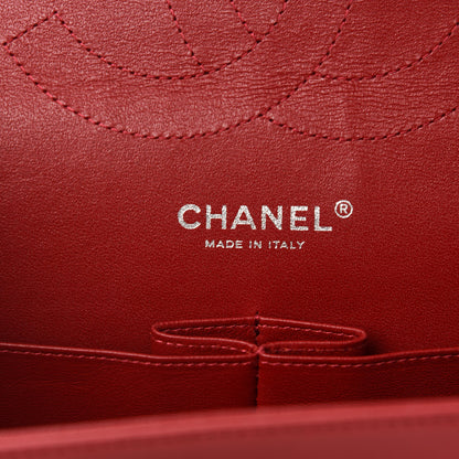 Chanel Patent Quilted Jumbo Double Flap Red 10 of 12